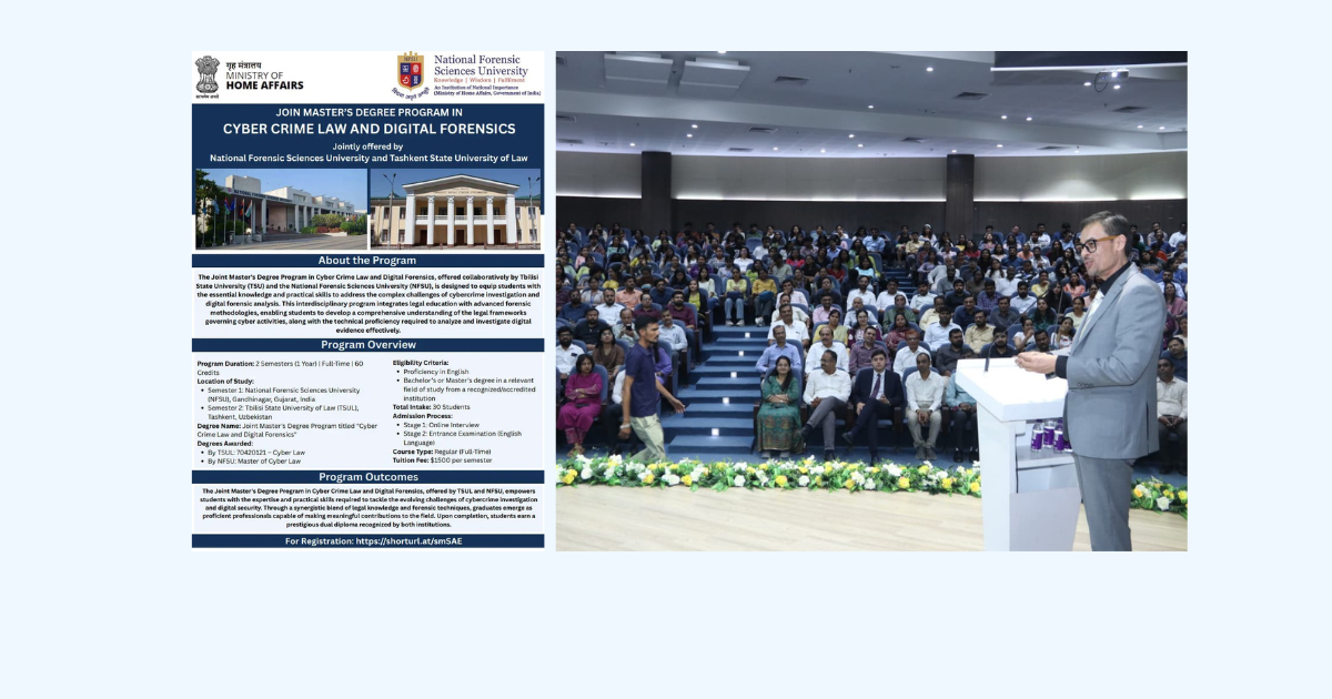 Launch of Joint Masters  Program