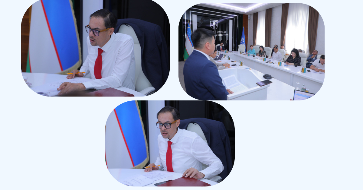 We are delighted to announce that on August 28, 2025, Professor Said Gulyamov, presided as the chairman of the council for the dissertation defense of two young lecturers.